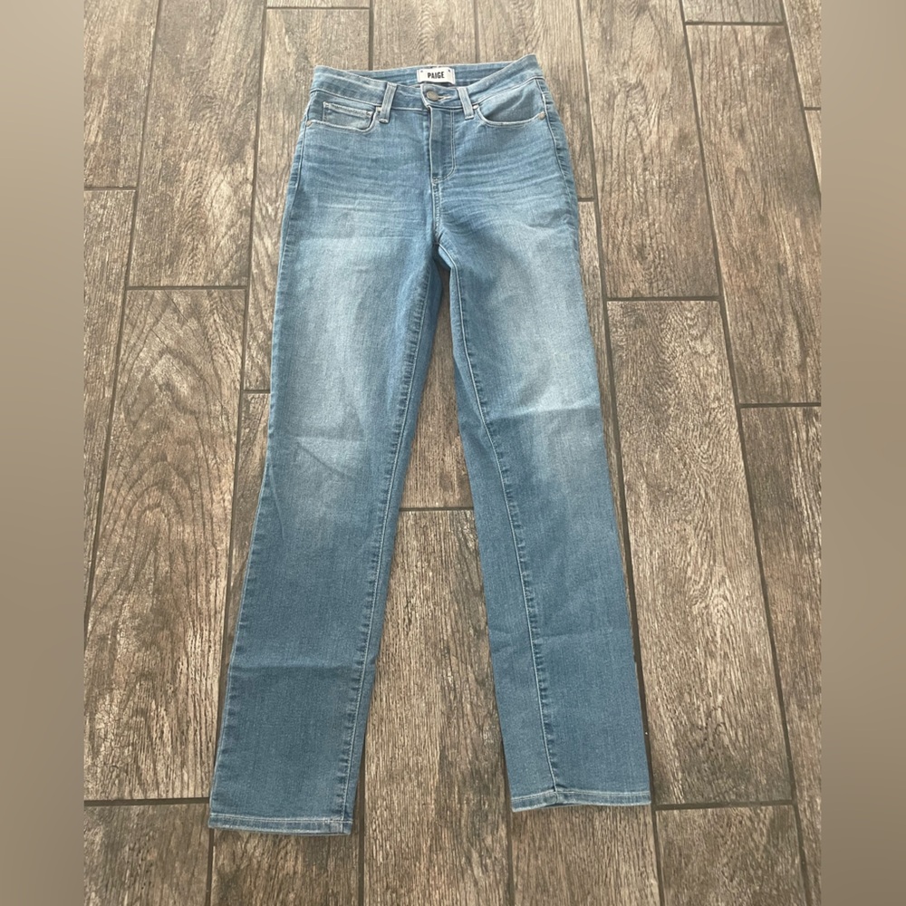 PAIGE Blue Denim Jeans stretchy Excellent used condition size 26